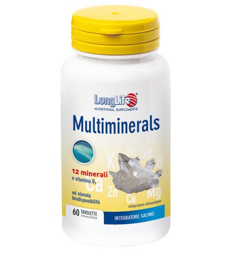 LONGLIFE MULTIMINERALS 60TAV