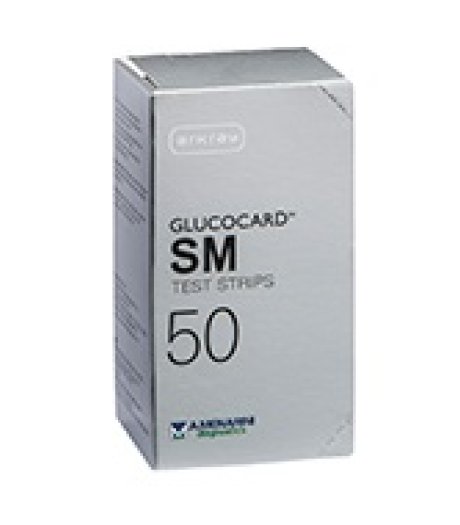 Glucocard Sm Test Strips 50pz