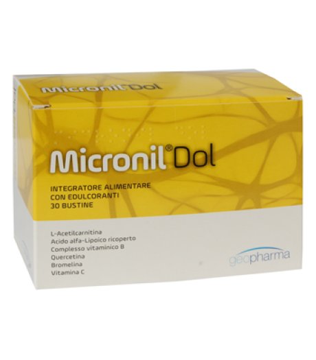 Micronil Dol Integratore Per Il Sistema Nervoso 30 Bustine 