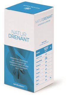 Naturdrenant Liquido 200ml - Utile a Contrastare Gli Inestetismi Della Cellulite e a Favorire il Drenaggio Dei Liquidi Corporei