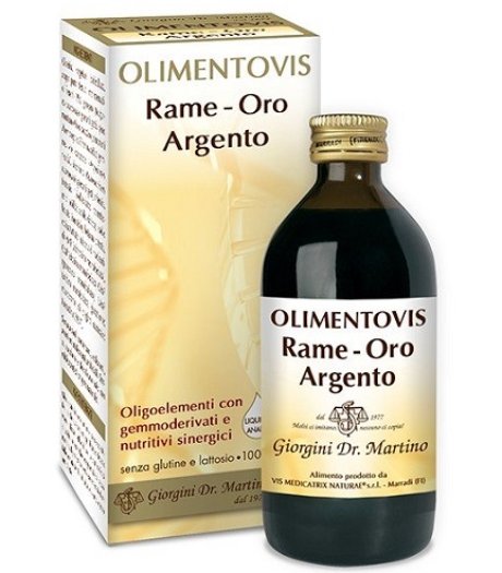 OLIMENTOVIS RAME ORO ARGEN 200ML