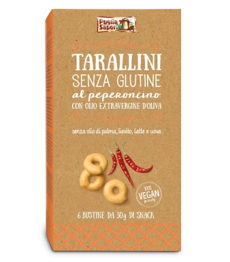 PUGLIA SAP.Tarallini Pep.180g