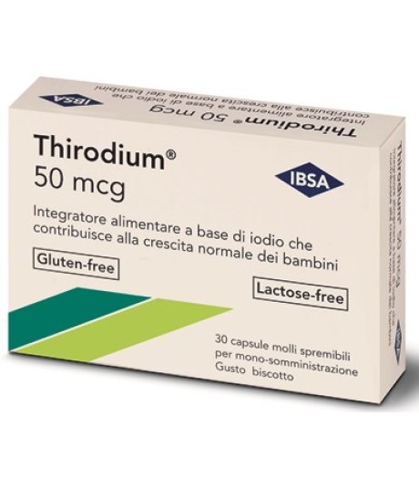 Thirodium 50mcg 30cps Spremib