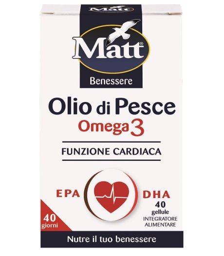 MATT BEN OLIO PESCE OMEGA40GEL