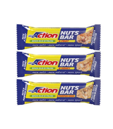 PROACTION NUTS BAR FRUTTA 30G