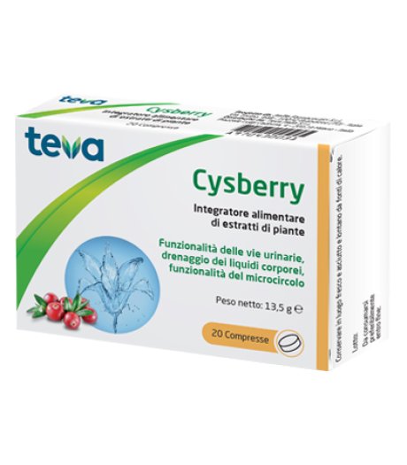 Cysberry Teva 20cpr