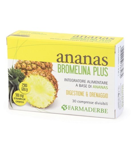 ANANAS BROMELINA PLUS 30CPR FDR