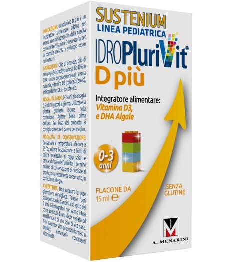 Idroplurivit D+ Sustenium 15ml