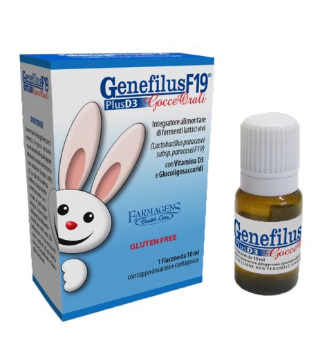 GENEFILUS F19 PLUS D3 GTT 10ML