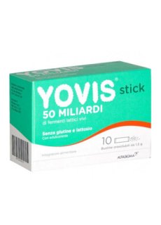 Alfasigma Yovis Stick 10 Bustine Integratore Di Fermenti Lattici Vivi