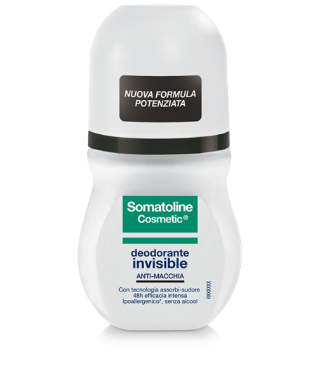 Somatoline Cosmetic Deodorante Invisible Roll On Anti Macchia 50ml