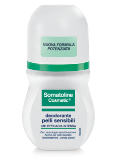 Somatoline Cosmetic Deodorante Roll On Per Pelli Sensibili 50ml