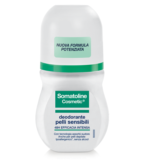 Somatoline Cosmetic Deodorante Roll On Per Pelli Sensibili 50ml