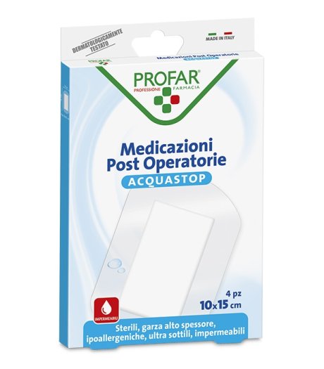 PROFAR MED ACQUASTOP 10X15 4PZ
