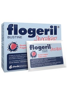 Flogeril Junior Fragola 20 Bustine