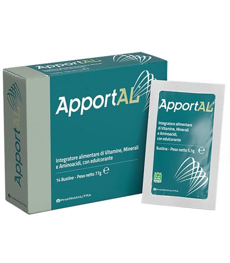 Pharmanutra Apportal 14 Bustine Integratore Per Contrastare Stanchezza e Affaticamento