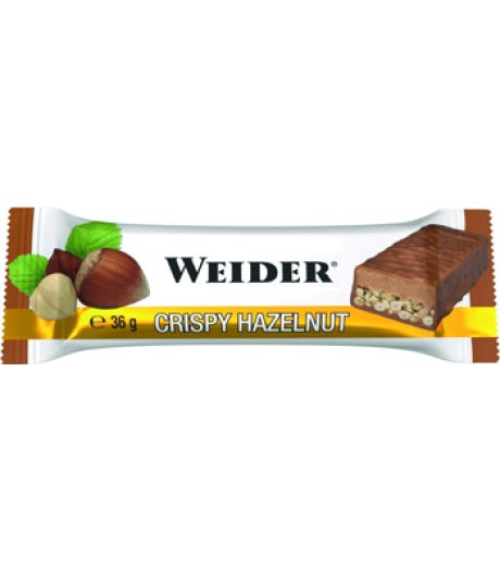 WEIDER FITNESS BAR HAZELNUT36G