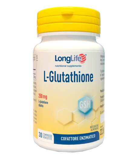 LONGLIFE L-GLUTATHIONE 30CPR