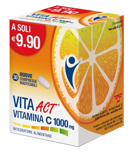 Vitamina C Act 1000 30cpr Mast
