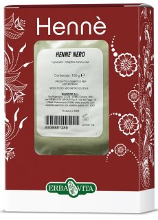 HENNE Color Cap.Nero 100g  EBV