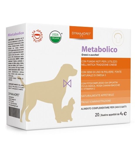 METABOLICO 20BUST 4G VET