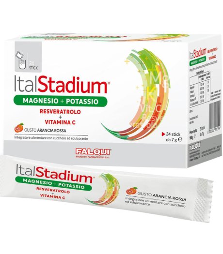 ITALSTADIUM MAG/POT/VIT C 24ST