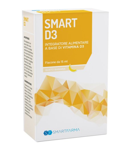 Smart D3 Gocce 15ml Banana