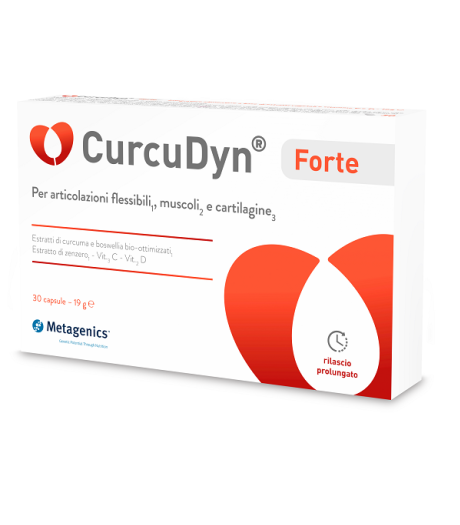 Curcudyn Forte Metagenics 30 Capsule Integratore Per Il Benessere Di Articolazioni Muscoli e Cartilagini