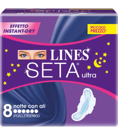 LINES SETA ULTRA NOTTE 8PZ 3499