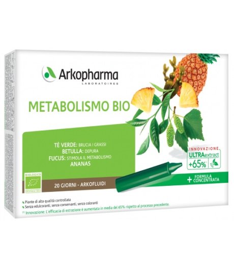 Arkofluidi Us Metabolis Bio 20 Fiale