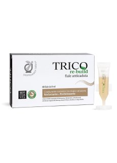 Fitopreparatori Italiani Trico Re-build 10 Fiale Anticaduta Capelli - Rinforzante e Rivitalizzante
