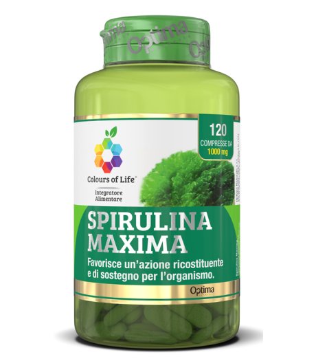 OPTIMA Spirulina Maxima 120Cpr