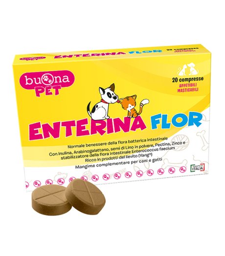 ENTERINA FLOR 20CPR VET