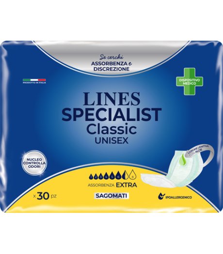 Lines Clas Sagomato Extra 30pz