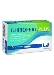 Chirofert Plus - LJ Pharma - 20 Compresse - Integratore per la Fertilità e Ovaio Policistico