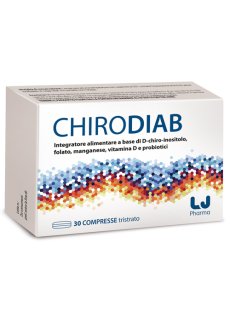 Chirodiab - LJ Pharma - 30 Compresse - Integratore per il Benessere dell\'Intestino