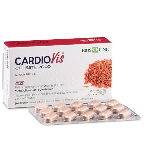 CardioVis Colesterolo 60 capsule - Integratore  per il Controllo del Colesterolo