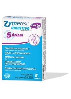 Zymerex Digestivo Forte 20 Compresse - Integratore per la Funziona Digestiva
