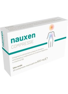 Nauxen 20 Compresse Masticabili - Nausea, Chinetosi, Disturbi Gastrici