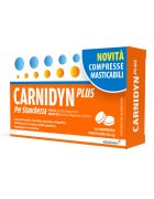 Carnidyn Plus 18 Compresse Masticabili - Integratore Stanchezza Fisica e Mentale