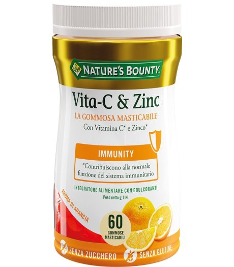 NATURE'S B.Vita-C&Zinco 60Gomm