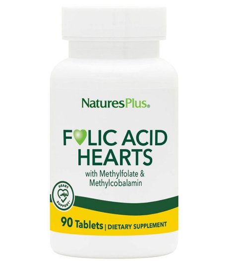 FOLIC ACID HEARTS+B6 B12 90TAV