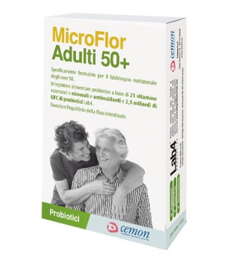 Microflor Adulti 50+ 30cps