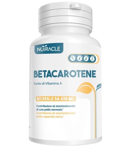 NUTRACLE Betacarotene 80 Perle NUTRACLE Betacarotene 80 Perle