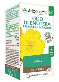 ARKOCAPSULE OLIO ENOTERA BI60CPS
