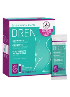 Pancia Piatta Dren Frut 14bust