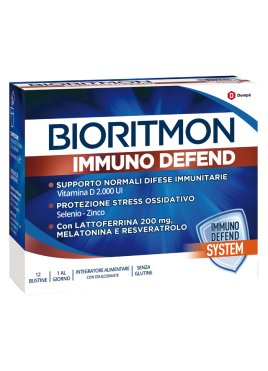 Bioritmon Immuno Defend 12 bustine - Integratore per le Difese Immunitarie