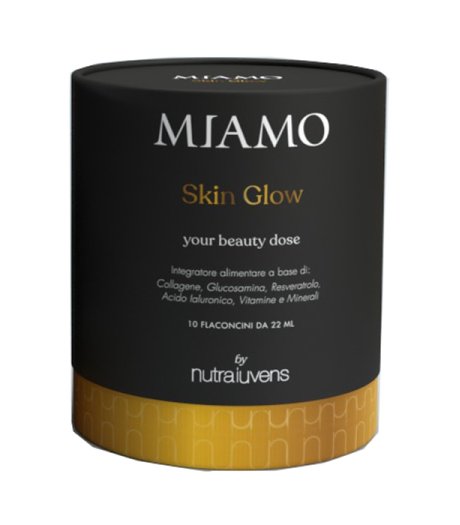 Miamo Skin Glow 10 Flaconcini Integratore A Base di Collagene Marino Per La Pelle
