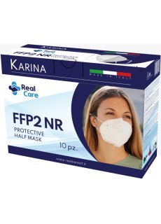 MASCHERINA FFP2 BIANC KARINA 10P