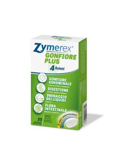 Zymerex Gonfiore Plus per il benessere intestinale 20 Compresse